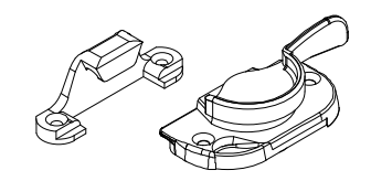 Marvin Ultimate Double Hung replacement hardware - Sash lock and keeper set