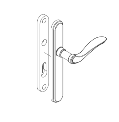 integrity cambridge handle set secondary exterior