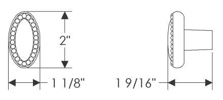Rocky Mountain Maddox Cabinet Knob CK590
