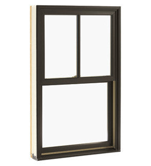 Integrity double hung bronze exterior