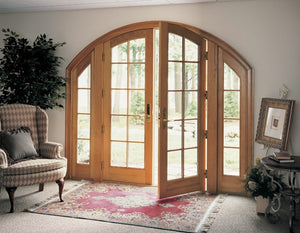 Marvin Made to Order New Construction Arch Top French Door